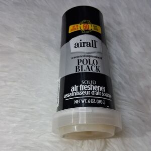 Airall Polo Black Solid Air Freshener 170G New